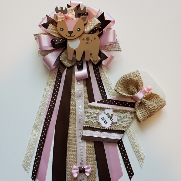 Accessories - Rustic baby shower corsage/mom to be pin Accessories - Rustic baby shower corsage/mom to be pin